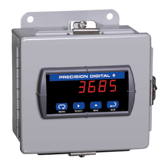 Precision Digital PDA2700 Series Enclosure